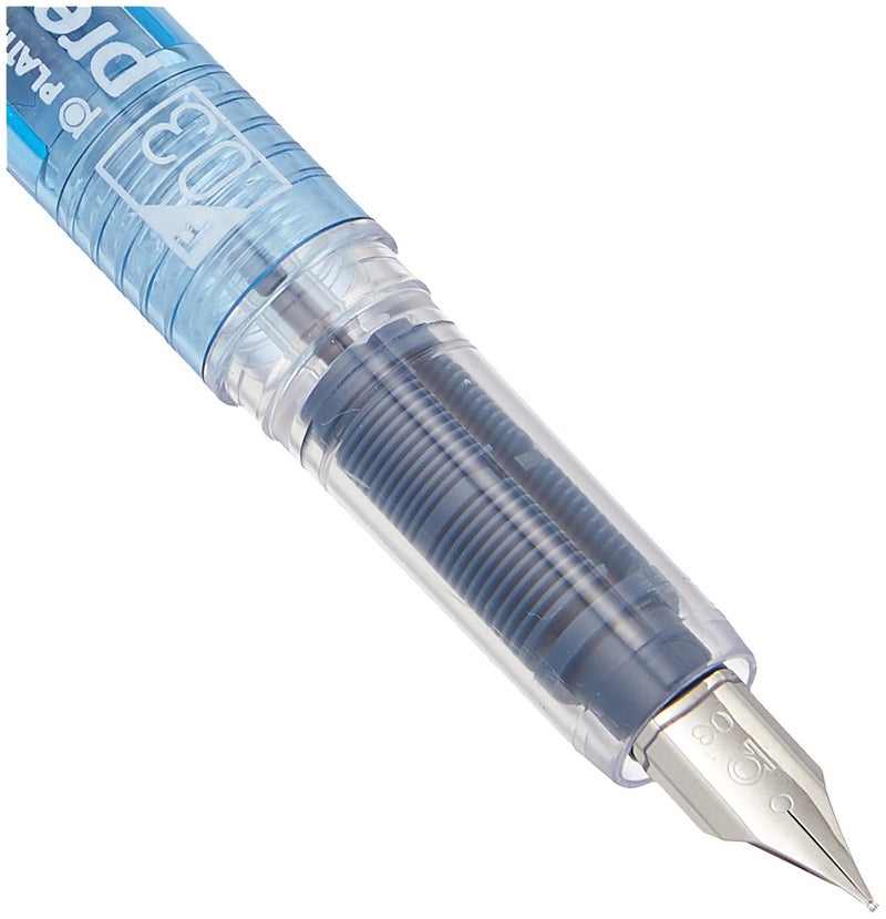 PLATINUM Fountain Pen, Preppy, Fine Nib, Blue Black (1716032.0) - Image 3